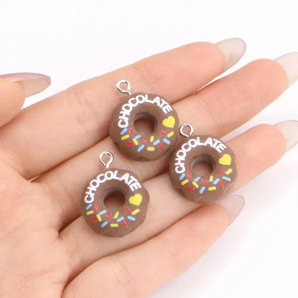 10Pcs Kawaii 3D Bread Donut Re - đánh giá và giá Resin Crafts Diy