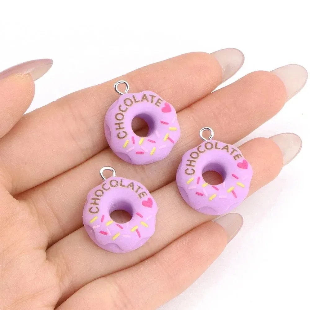 10Pcs Kawaii 3D Bread Donut Re - đánh giá và giá Resin Crafts Diy