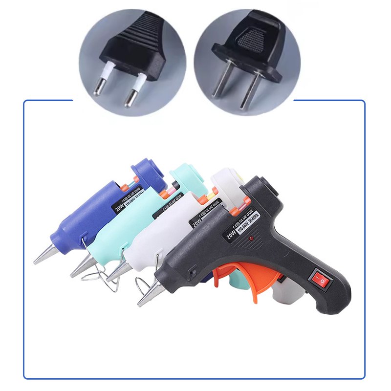 20W Mini Hot Melt Glue Gun EU  - đánh giá và giá Heat Gun Small