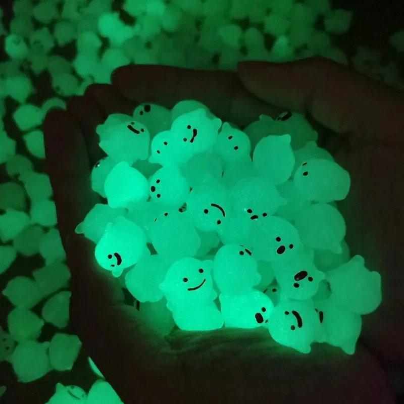 10Pcs Lovely Glow In The Dark  - đánh giá và giá Resin Crafts Diy