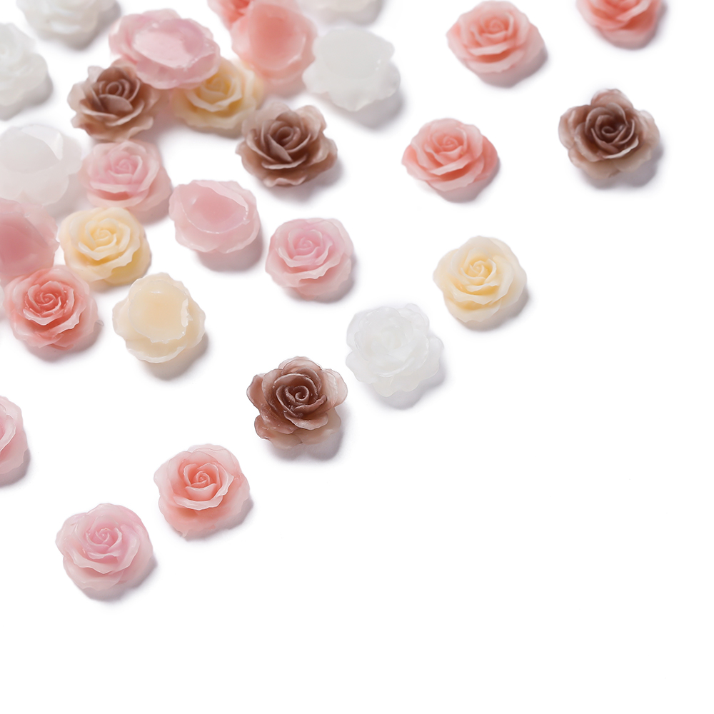 20/50pcs No Hole Resin Flower  - đánh giá và giá Resin Craft Ideas