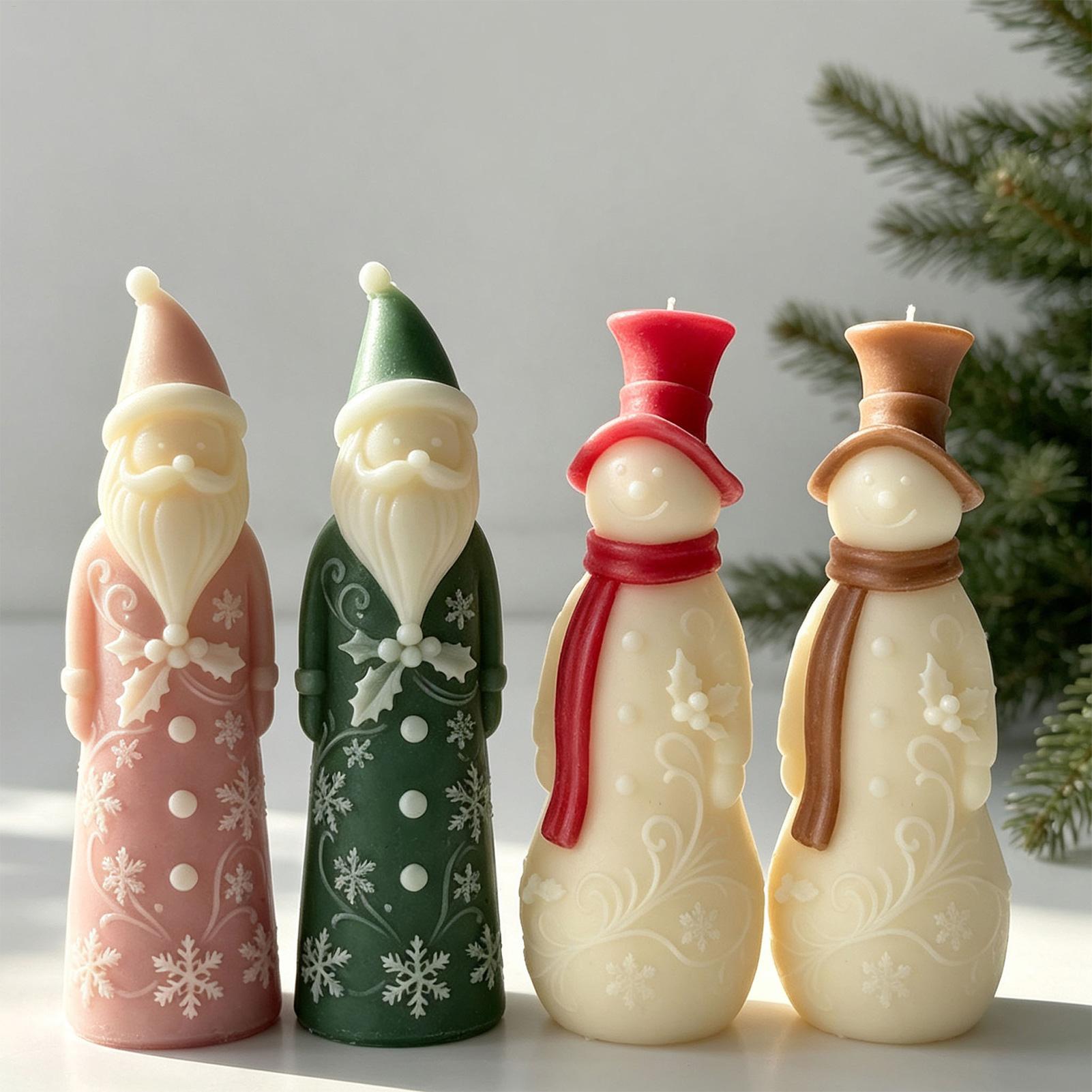 Candle Molds 3D Christmas Craf - đánh giá và giá Resin Craft Workshop